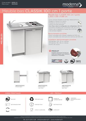 605G(1)_CLASSIK MEUBLE BAS 100