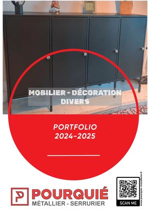 Catalogue Pourquié _ Mobilier Deco Divers 2024- 2025