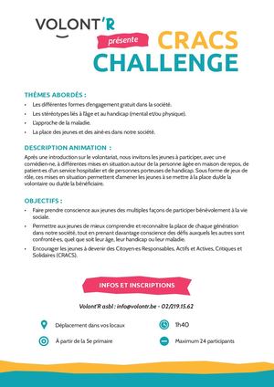 Fiche De Présentation Cracs Challenge