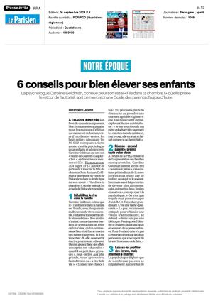 Guide des parents d'aujourd'hui, Caroline Goldman / France Inter - Flammarion