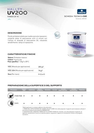 TDS Halley UV200 IT