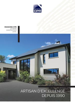 Plaquette Presentation de Maisons CPR