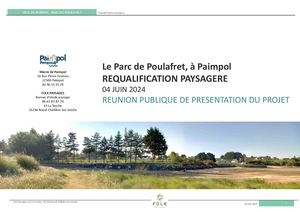 Le Parc de Poulafret, à Paimpol REQUALIFICATION PAYSAGERE