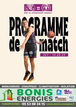 BBD MAG #01 - Boulazac Basket Dordogne