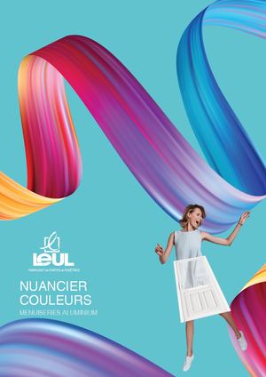 Nuancier menuiseries Aluminium LEUL