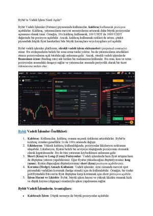 Bybit Kaldıraçlı İşlem Nasıl Yapılır?