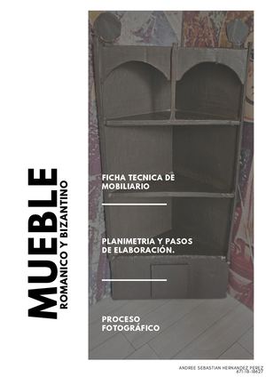 Mueble Romanico