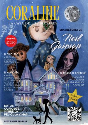 Portada De Revista Coraline Edición Limitada, por Sofía Ynfante