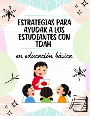 Calaméo - Estrategias Para Ayudar A Los Estudiantes Con Tdah En ...