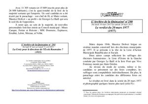 AMFAR A15 280 Le verdict du 20 mars 1977 (1977)