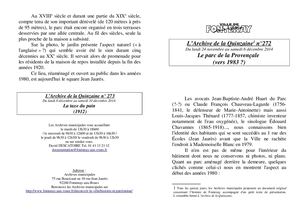 AMFAR A15 272 Le parc de la Provençale (vers 1983)