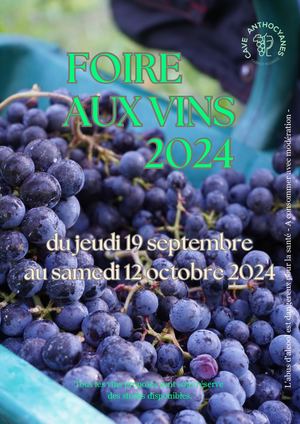 Catalogue Foire Aux Vins Septembre 2024