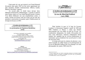 AMFAR A15 270 La rue du Maréchal Gallieni (années 1960)