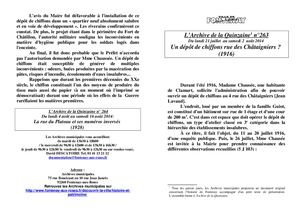 AMFAR A15 263 Un dépôt de chiffons rue des Châtaigniers (1916)