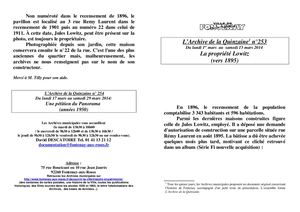 AMFAR A15 253 La propriété Lowitz (1895)