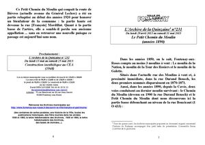 AMFAR A15 231 Le petit chemin du Moulin (années 1890)