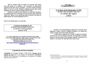 AMFAR A15 201 Le sentier des Vignes (1955)