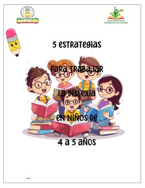 5 Estrategias Para Trabajar La Dislexia En Niños De 4 A 5 Años