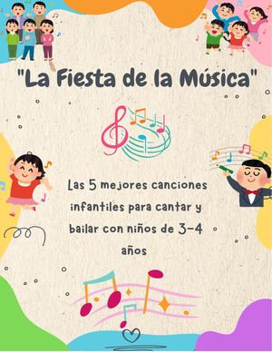 Guia Didactica Canciones Infantiles