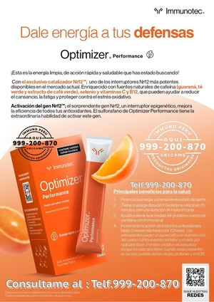 Optimizer Performance Peru telf 999-200-870