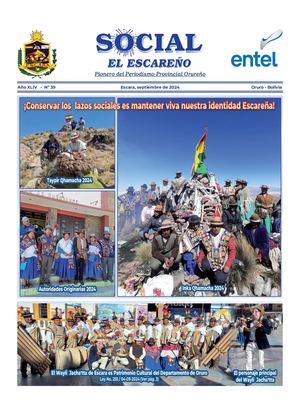 El Periódico Comunitario El Escareño Separata Social 2024