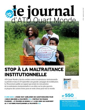 Le Journal d'ATD Quart Monde de septembre-octobre 2024