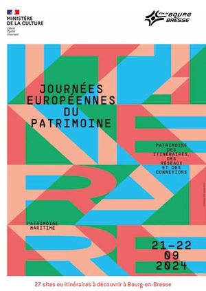Programme Journées Patrimoine 2024 de Bourg-en-Bresse