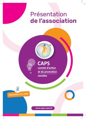 Brochure du Caps - Version Numérique