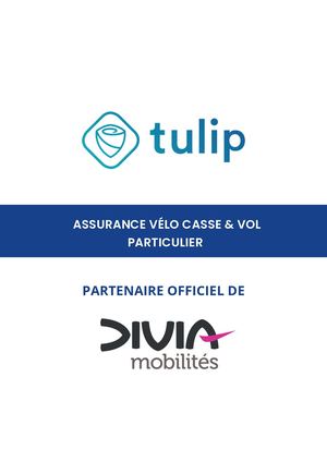 Document Assurance Vélo Particulier Tulip X Divia Vélo