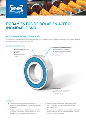 Rodamientos De Bolas En Acero Inoxidable