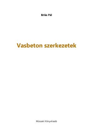 MK-5606 Vasbeton szerkezetek