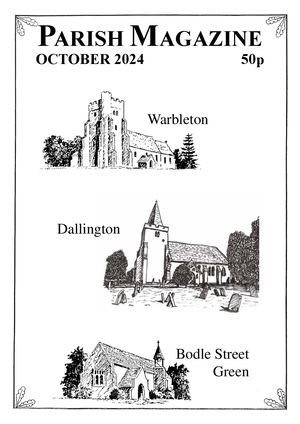 Warbleton, Bodle Street Green and Dallington parishes magazine October 2024