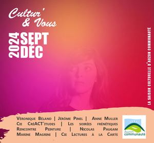 Culture & vous - septembre - décembre 2024