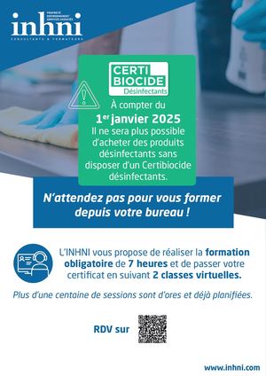 Inhni Certibiocide Desinfectants
