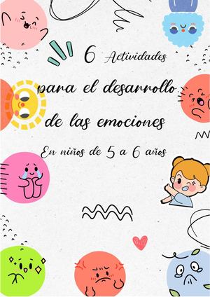 Calaméo - Técnicas para desarrollar las emociones en niños de 5 a 6 años