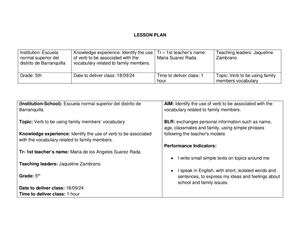 Calaméo - T.B.L Lesson Plan