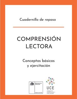 Cuadernillo Comprensión Lectora