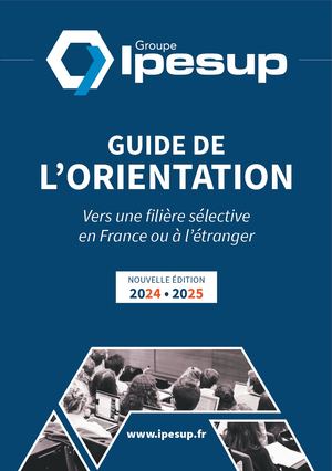 Guide de l'orientation Ipesup 2024 2025