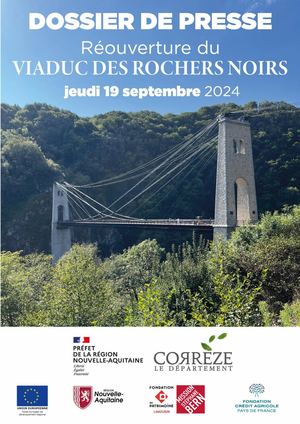 Dossier De Presse Réouverture Du Viaduc Des Rochers Noirs- 19 09 2024
