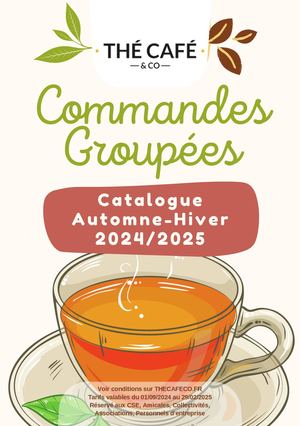 Catalogue Thé Café & Co
