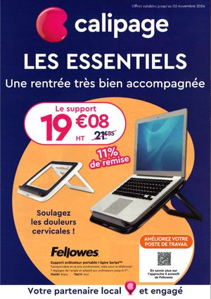Catalogue offre Calipage