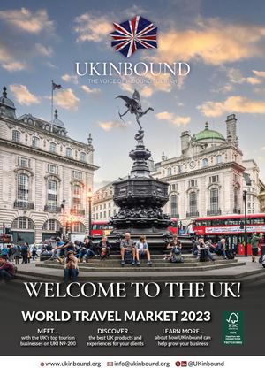 UKINBOUND WORLD TRAVEL MARKET 23 BROCHURE