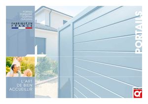 Catalogue Portails Aluminium Installux Fabriqués Dans Notre Atelier