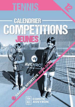 Livret Compétitions Jeunes Aveyron 2024 2025