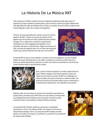 La Historia De La Música Rkt
