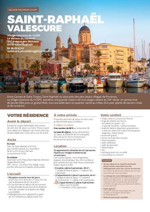 Ccgpf Fiche Centre Vacances Saint Raphael V2