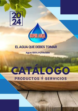 Catalogo Super Agua