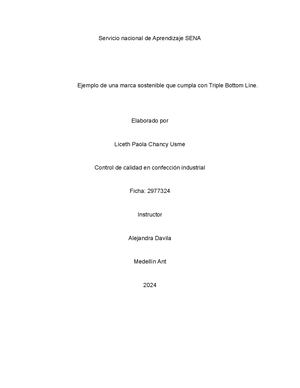 Evidencia Ejemplo De Marca Sostenible Ga2 240201526 Aa4 Ev01