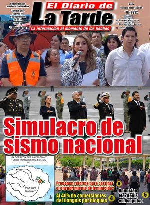 9922 Diario De La Tarde 19 De Septiembre De 2024