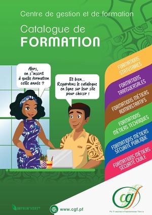 Catalogue de formation - CGF